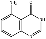 5-氨基-4(1H)-喹唑啉酮 结构式