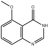 5-甲氧基-4-喹唑啉酮 结构式