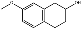 7-甲氧基-1,2,3,4-四氢萘-2-醇 结构式