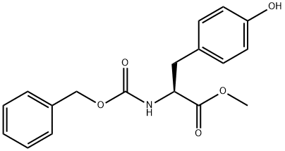 Z-L-酪氨酸甲酯 结构式