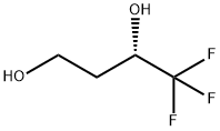 (S)-4,4,4-三氟-1,3-丁二醇 结构式