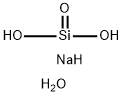 九水偏硅酸钠 结构式