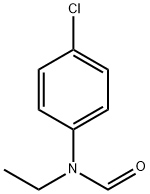 N-(4-氯苯基)-N-乙基甲酰胺 结构式