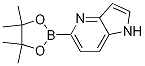 4-氮杂吲哚-5-硼酸频哪醇酯 结构式