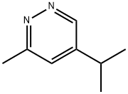 Pyridazine, 3-methyl-5-(1-methylethyl)- (9CI) 结构式