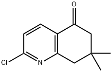 2-CHLORO-7,7-DIMETHYL-7,8-DIHYDROQUINOLIN-5(6H)-ONE 结构式