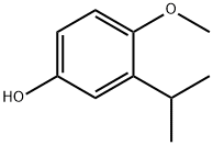 2-异丙基-4-羟基茴香醚 结构式