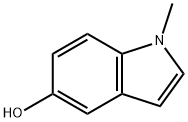 1-甲基-1H-吲哚-5-醇 结构式