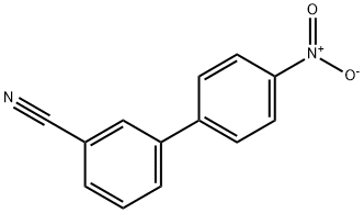 4'-硝基-[1,1'-联苯]-3-腈 结构式