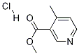 4-甲基烟酸甲酯盐酸盐 结构式