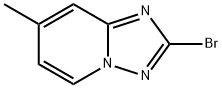 2-溴-7-甲基-[1,2,4]三唑并[1,5-A]吡啶 结构式