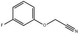 3-氟苯氧基乙腈 结构式