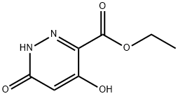 4,6-二羟基哒嗪-3-甲酸乙酯 结构式