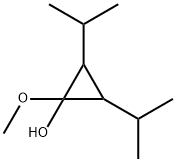 Cyclopropanol, 1-methoxy-2,3-bis(1-methylethyl)- (9CI) 结构式