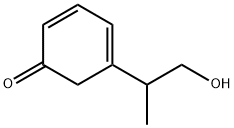 5-(1-羟基丙烷-2-基)环己基A-2,4-二烯酮 结构式