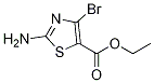 2-氨基-4-溴噻唑-5-甲酸乙酯 结构式
