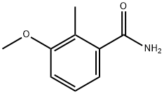 3-甲氧基-2-甲基苯甲酰胺 结构式