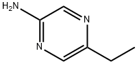 2-氨基-5-乙基吡嗪 结构式