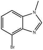 4-溴-1-甲基-1H-苯并咪唑 结构式