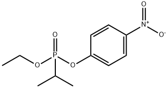Isopropylphosphonic acid ethyl p-nitrophenyl ester 结构式