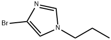 4-溴-1-(正丙基)咪唑 结构式