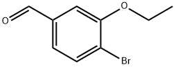 4-溴-3-乙氧基苯甲醛 结构式