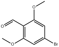 4-溴-2,6-二甲氧基苯甲醛 结构式