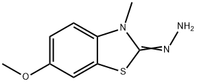 6-甲氧基-3-甲基苯并噻唑腙-[2] 结构式