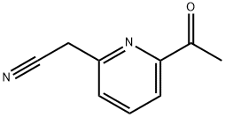 2-Pyridineacetonitrile, 6-acetyl- (9CI) 结构式
