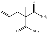 Propanediamide,  2-methyl-2-(2-propenyl)-  (9CI) 结构式