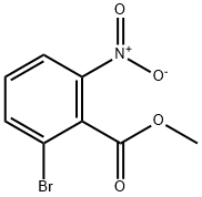 2-溴-6-硝基苯甲酸甲酯 结构式