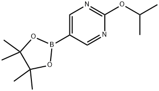 2-异丙氧基嘧啶-5-硼酸频哪醇酯 结构式