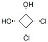 1,2-Cyclobutanediol,3,4-dichloro-,(1alpha,2alpha,3alpha,4alpha)-(9CI) 结构式