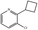 3-氯-2-环丁基吡啶 结构式