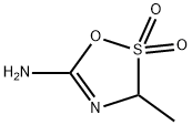 3H-1,2,4-Oxathiazol-5-amine,3-methyl-,2,2-dioxide(9CI) 结构式