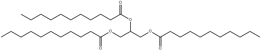 11碳酸三甘油酯 结构式