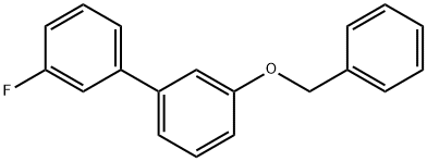 1-(Benzyloxy)-3-(3-fluorophenyl)benzene 结构式