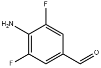 4-氨基-3,5-二氟苯甲醛(9CI) 结构式