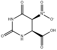 4-Pyrimidinecarboxylicacid,hexahydro-5-nitro-2,6-dioxo-,cis-(9CI) 结构式