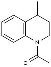 Quinoline,  1-acetyl-1,2,3,4-tetrahydro-4-methyl-  (9CI) 结构式