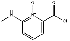 2-Pyridinecarboxylicacid,6-(methylamino)-,1-oxide(9CI) 结构式