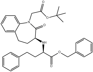 1’-epi-Benazeprilat Benzyl Ester (Glycine)tert-butyl Ester 结构式