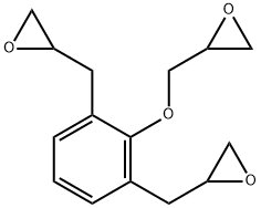 环氧乙烷,2,2-[[2-(环氧乙烷YL甲氧基)-1,3-苯基ENE]双(亚甲基)]双- 结构式