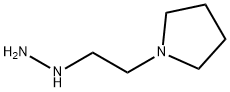 1-(2-肼基乙基)吡咯烷 结构式