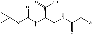 (S)-3-(2-Bromoacetamido)-2-((tert-butoxycarbonyl)amino)propanoicacid