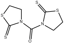 3,3'-羰基双-2-噻唑烷硫酮 结构式