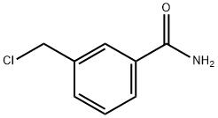 3-氯甲基苯甲酰胺 结构式