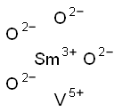 samarium vanadium tetraoxide 结构式