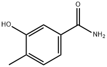 3-羟基-4-甲基苯甲酰胺 结构式