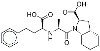 TRANDOLAPRILAT-PHENYL-D5 结构式